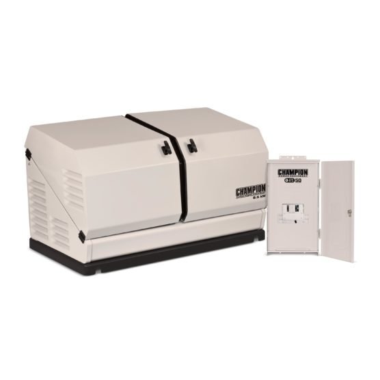 Champion 8.5-kW Home Standby Generator with 50-Amp Outdoor Switch (US & CA)
