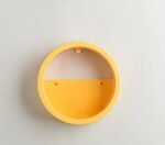 Round Iron Wall Vase Hanging Planter for Flowers and Succulents – Decorative Wall Art Flower Pot - Image 10