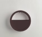 Round Iron Wall Vase Hanging Planter for Flowers and Succulents – Decorative Wall Art Flower Pot - Image 8