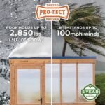 9×6 Willow Greenhouse - Image 3