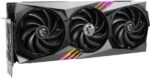 MSI Gaming GeForce RTX 4090 24GB GDRR6X 384-Bit HDMI/DP Nvlink Tri-Frozr 3 Ada Lovelace Architecture OC Graphics Card (RTX 4090 Gaming X Trio 24G) - Image 3
