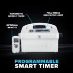 Dolphin Premier Robotic Pool Cleaner (2024 Model) with Multimedia, Oversized Leaf Bag, Standard & Ultrafine Filters, Weekly Timer, Waterline Cleaning & More — for In-ground Swimming Pools up to 50ft - Image 6