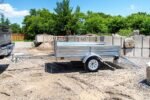 DK2 5-ft x 7-ft Steel Utility Trailer with Ramp Gate ( 1639-lb Capacity ) 2491713 - Image 6