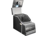 Buyers Products 28-in x 24-in x 19-in Smooth Aluminum Step Box Truck Tool Box 1705285 - Image 3