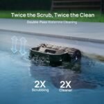 Beatbot AquaSense 2 Pro Robotic Pool Cleaner – 5-in-1 Cordless Skimmer & Clarifier, App-Controlled, Smart Parking, Up to 3,875 Sq. Ft. – Obsidian - Image 7