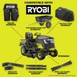 Brushless 80V Hp 46-Inch Cordless Lawn Tractor Battery Powered - Image 12