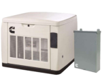 Cummins RS20AC A061C602 20kW WiFi Quiet Connect™ Series Standby Generator LP/NG with 200A Automatic Transfer Switch Scratch and Dent