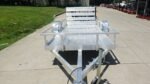5′ x 10′ Aluminum Utility Trailer with Gate and Mag Wheels – 3500 lb Axle - Image 4