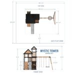 Mystic Tower Swing Set - Image 3