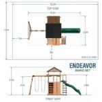Backyard Discovery Endeavor Cedar Swing Set - Image 7